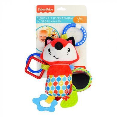 Игрушка подвеска с зеркалом Лисенок Fisher Price на планшетке GH73153