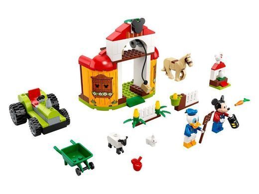 Конструктор LEGO Disney Ферма Міккі Мауса та Дональда Дака 10775