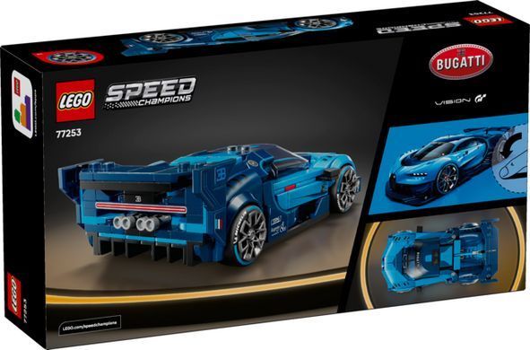 LEGO Speed Champions Спортивний автомобіль Bugatti Vision GT Hyper 77253