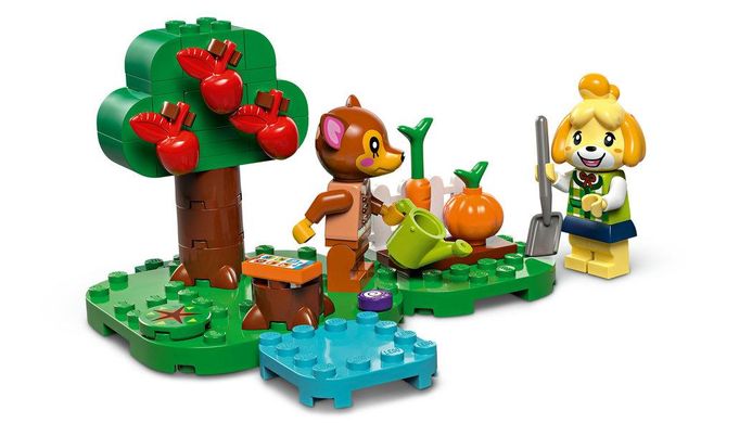 LEGO Animal Crossing Визит в гости в Isabelle