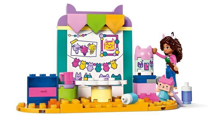LEGO&reg; Ляльковий будиночок Ґаббі &laquo;Майструємо з Доцею-Бокс&raquo; Іграшка 10795