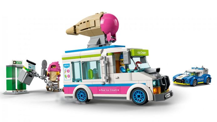 LEGO 60314 LEGO City Погоня полиции за грузовиком с мороженым 60314