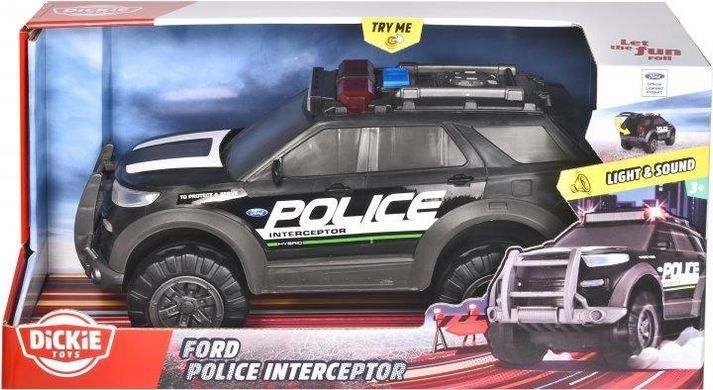 Поліцейська машина Dickie Toys Форд зі звуком і світловими ефектами 30 см 3306017