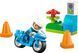 LEGO DUPLO Синий полицейский мотоцикл 10471