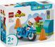 LEGO DUPLO Синий полицейский мотоцикл 10471