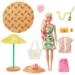 Лялька-сюрприз Барбі Кольорове перевтілення Пінна вечірка Ананас Barbie Color Reveal (GTN17)