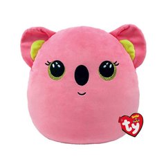 Детская игрушка мягконабивная TY SQUISH-A-BOOS Розовая коала "POPPY" 20 см, 39226