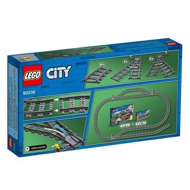 Конструктор LEGO City Стрілочний перевід 60238