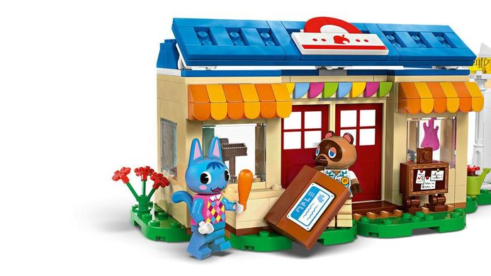 LEGO Animal Crossing Ятка «Nook's Cranny» и дом Rosie