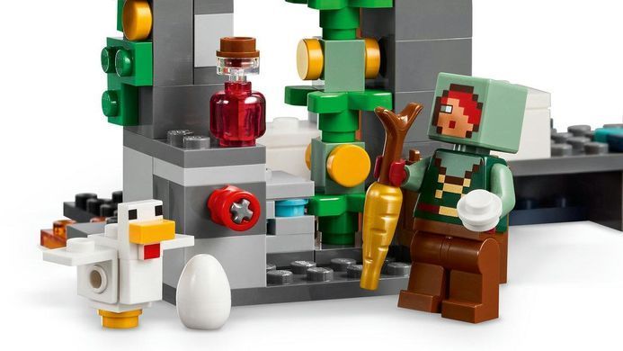 LEGO&reg; Minecraft&reg; Встреча с Боронителем Коллекционный мерч к видеоигре 21274