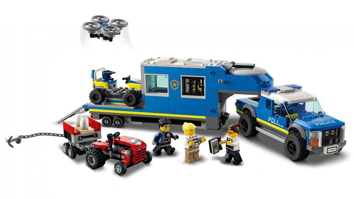 LEGO 60315 LEGO City Поліцейська вантажівка з мобільним центром керування