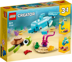 LEGO® Creator Дельфін і черепаха 31128
