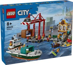 LEGO® City Морська гавань із вантажним судном 60422