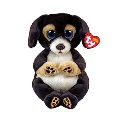 Дитяча іграшка м’яконабивна TY BEANIE BELLIES Чорний пес "DOG", 40700