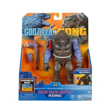 Фигурка Godzilla vs. Kong- Конг с боевыми ранами и топором 35354