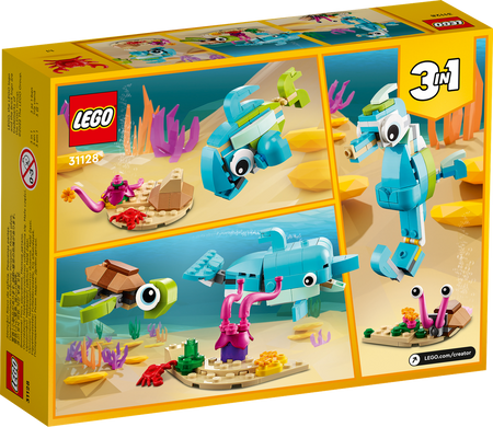 LEGO® Creator Дельфин и черепаха 31128