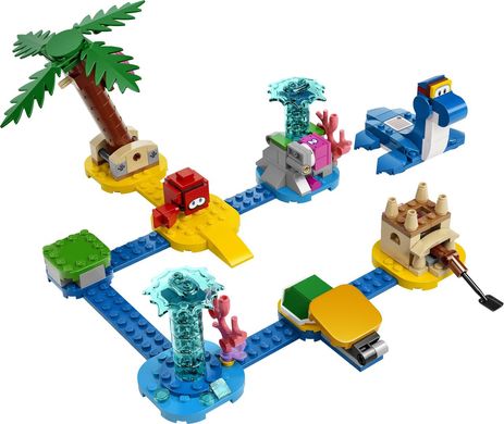 LEGO 71398 Super Mario Додатковий набір «Пляж Доррі»