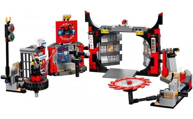 Конструктор LEGO Ninjago Штаб-квартира синів Гармадона 530 деталей 70640