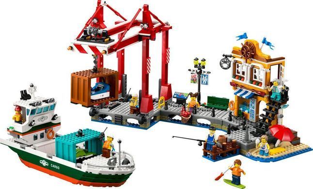 LEGO&reg; City Морська гавань із вантажним судном 60422
