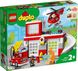 LEGO® DUPLO® Рескью Пожарное депо и вертолет 10970