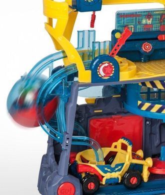 Ігровий набір SUPERTHINGS S &ndash; ШТАБ-КВАРТИРА (штаб, машина, 3 фігурки)