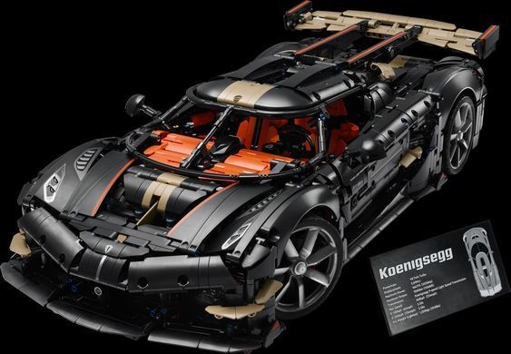 LEGO&reg; Technic Мегакар Koenigsegg Sadair's Spear 42232