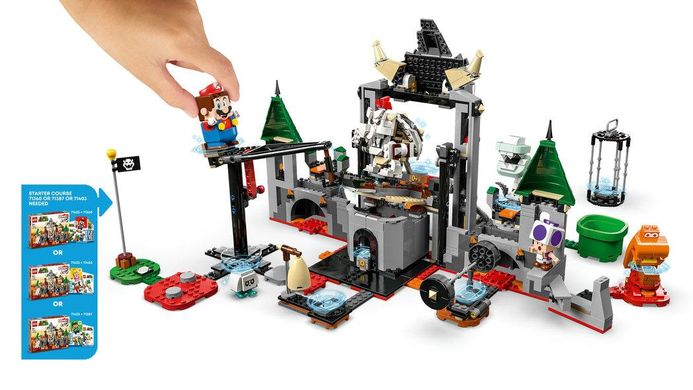 LEGO Super Mario Битва в замке Драй Боузера. Дополнительный набор.