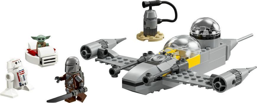 Конструктор LEGO Star Wars Звездный истребитель N-1 Мандо и Грогу 75410