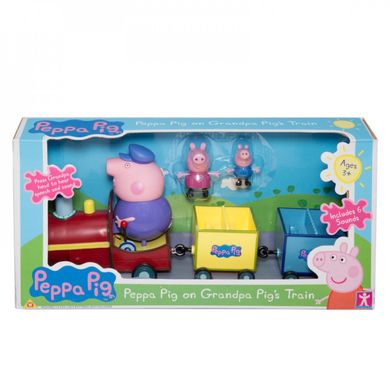 Ігровий набір Peppa Pig Паровозик дідуся Пеппы 00745