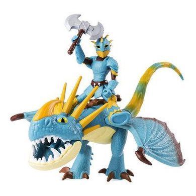 Набір DRAGONS Як приручити дракона 3 Громгільда в бойовому розфарбуванні та вершник Астрід (SM66621/7410)
