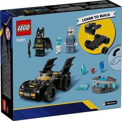 Конструктор LEGO Super Heroes Бэтмен и Бэтмобиль против мистера Фриза 76301
