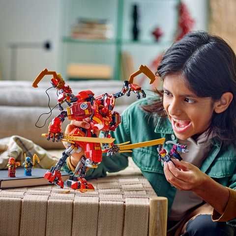 Купить LEGO NINJAGO Робот-скалолаз ниндзя Кай 71812 с бесплатной