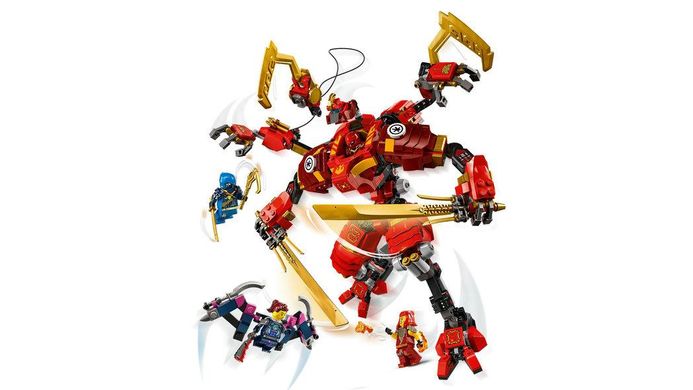 LEGO NINJAGO Робот-скалолаз ниндзя Кай 71812