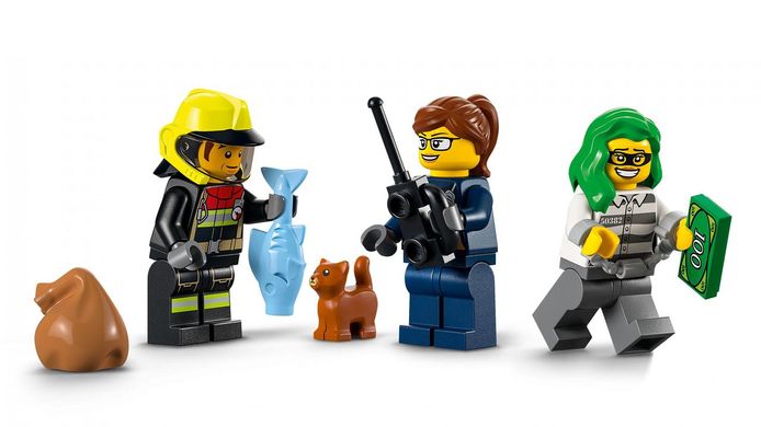 LEGO 60319 LEGO City Пожежна рятувальна служба і поліцейське переслідування
