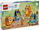LEGO&reg; Bluey Семья Блуи из кубиков Набор фигурок 11217
