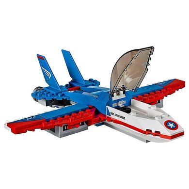 Конструктор LEGO Super Heroes Воздушная погоня Капитана Америка 76076