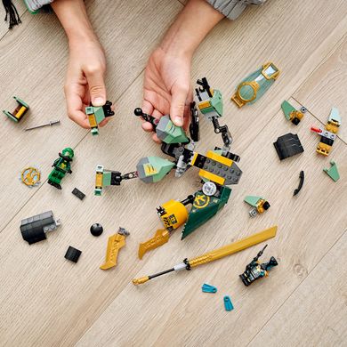 Конструктор LEGO ЛЕГО Ніндзяго Гідроробот Ллойда 71750
