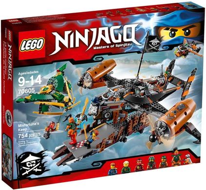 Конструктор LEGO NINJAGO Цитадель нещастя 70605 L