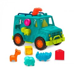 Ігровий набір-сортер - Вантажівка Сафарі (колір море) BX2024Z