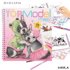 TopModel Doggy Colouring Book 11025_A