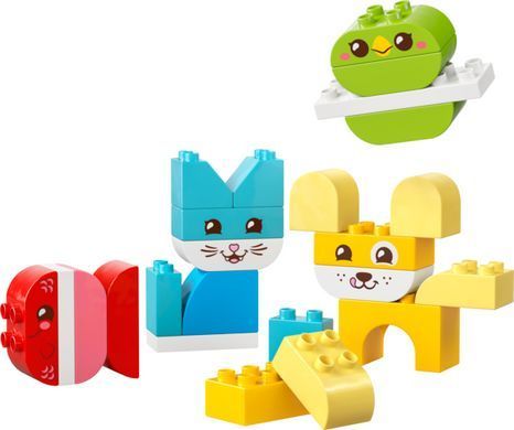 LEGO DUPLO Чарівні творчі домашні улюбленці 3 в 1 10477
