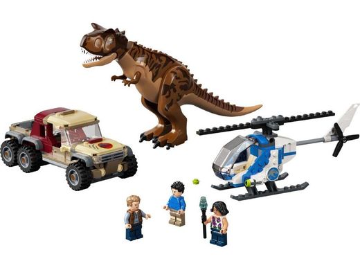 Конструктор LEGO Jurassic World Переслідування динозавра карнотавр 76941