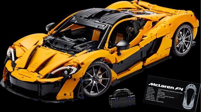 LEGO&reg; Technic&trade; McLaren P1&trade; Набір гіперкару для дорослих 42172