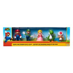 Набір ексклюзивних ігрових фігурок SUPER MARIO - Маріо та друзі 6 cм, 400904