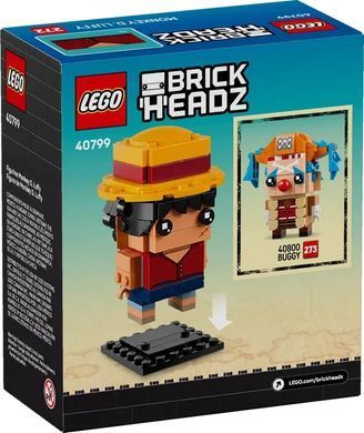 LEGO&reg; BrickHeadz&trade; Фігурка Монкі Ді Луффі (40799)