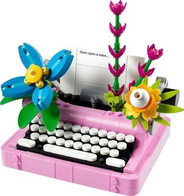 Конструктор LEGO Creator Друкарська машинка з квітами 31169