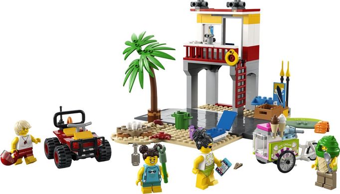 LEGO 60328 LEGO City Рятувальний пост на пляжі