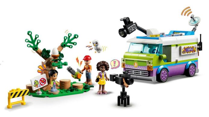 Конструктор LEGO Friends Фургон редакції новин 41749