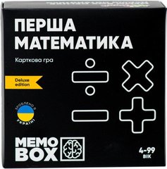 Настольная игра JoyBand MemoBox Delux Первая математика MBD101