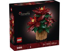 LEGO&reg; Icons Молочай-різдвяник Конструктор рослинного декору 10370